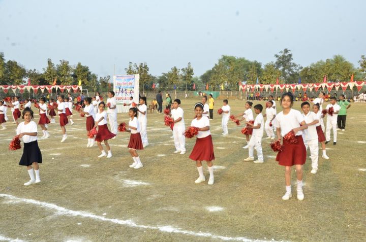 Drill display on sports day
